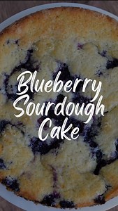 92 reactions · 12 shares | This Blueberry Lemon Sourdough Cake is...