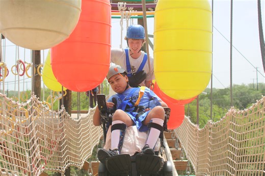 This month, we celebrate Disability Pride Month. Each July, Disability Pride Month is commemorated as it marks the anniversary of the Americans with Disabilities Act, which became law in 1990. Each week we have highlighted one of our Morgan's entities. Morgan’s Camp is an Ultra-Accessible™, fully-inclusive 102-acre camp built for everyone to enjoy. This program puts people with physical and developmental disabilities first, giving them an opportunity to enjoy summer camp-type activities. Every c