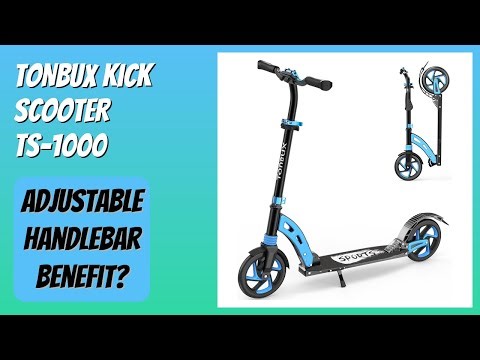 REVIEW (2025): TONBUX Kick Scooter TS-1000. Features