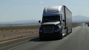 Nevada Experiments with Legalization of Self-Driving Freightliners