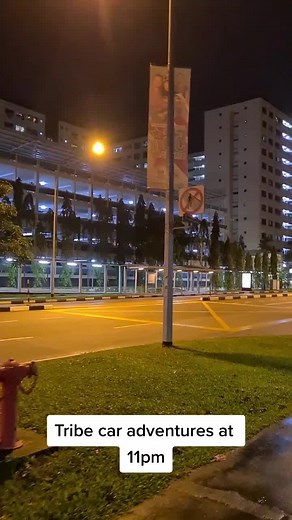 #tribecar #sg #foryoupage #fyp #nightadventures #singapore #sgtiktok