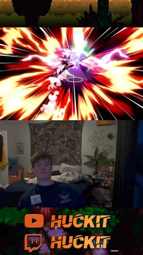 HUCKIT on Instagram: "I meant to jump with that Falcon Punch😂#smashbros"