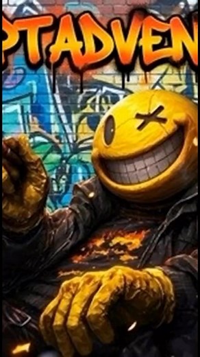 Trouble in Smiley Town #promptadventures #smileyface #sora2 #movietrailer #nanobanana | PromptAdventures
