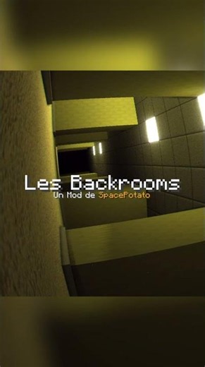J’ai Trouvé Le Meilleur Mod Backrooms Minecraft ! #backrooms #minecraft