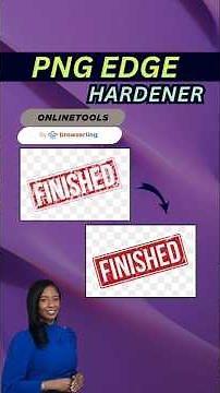 How to Make PNG Edges Sharp and Crisp in Just One Click.