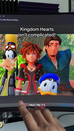 see? simple! #kingdomhearts #fyp #funny #foryou #channel3tv | kingdom hearts