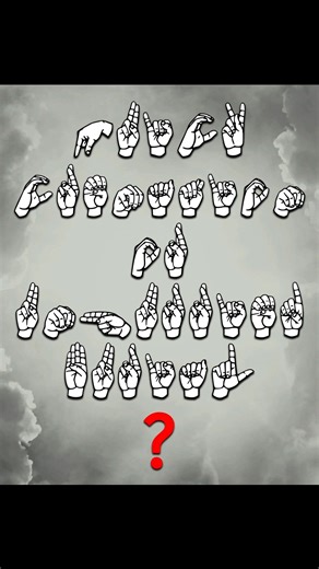 ❤️ What's the ASL message? #ASL | Able Lingo ASL - American Sign Language