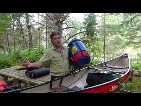 How to load a canoe for tripping