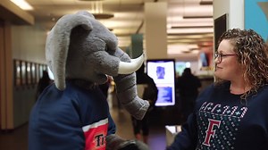 Hey, Titans, Tuffy is back at work on campus! Today he learned about Pollak Library at CSUF and the many services offered. Learn more about the Pollak Library: http://www.library.fullerton.edu/ | California State University, Fullerton
