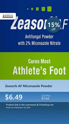 Zeasorb AF Miconazole Powder