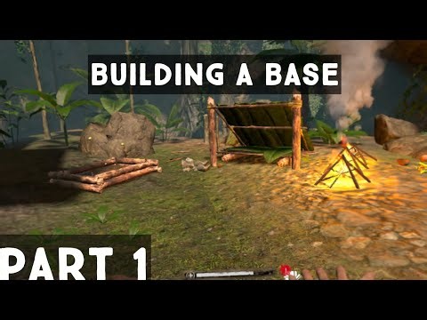 Green hell vr building a base part 1