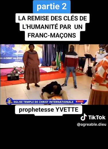 Prophetesse Yvette Flore | La Remise des Clés de l'Humanité par un Franc-Maçons | Partie 2