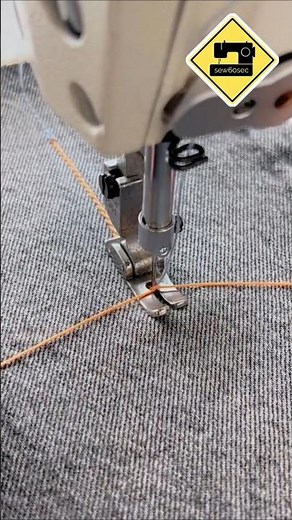 Chain stitch technique #sewing #stitch