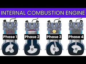 How a Four Stroke Internal Combustion Engine Works
