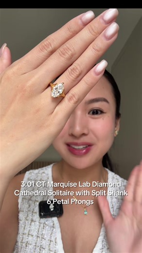 Discover the Brilliance of 3 Carat Marquise Lab Diamonds