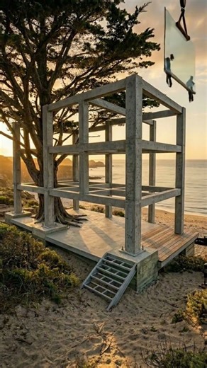 Built a Luxury Treehouse in the Woods (Full Build Process)