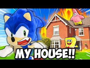 SpongeBob & Patrick DESTROY Sonic’s House!