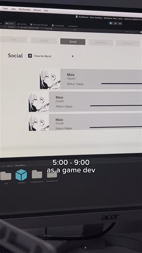 lily | I’m a bit behind on my deadlines :’) #gamedev #framer #sponsor #vlog #nyc | Instagram