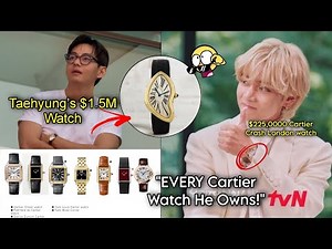 Taehyung Wore a $1.5M Watch?! BTS V’s Cartier Watch Collection is Worth a FORTUNE