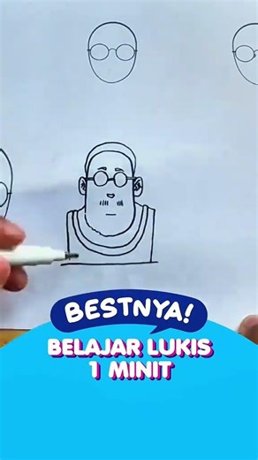 Lukis Anime Sakamoto Gaya Bestnya