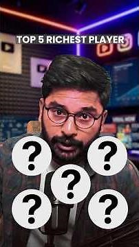 Top 5 Richest Indian Cricketers 🇮🇳💰