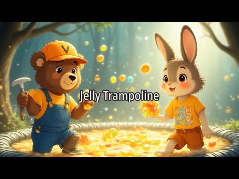 Jelly Trampoline | The three little friends