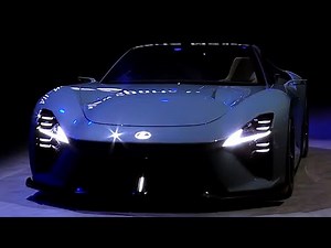 Lexus LFA Concept BEV Sports Car - Official Reveal