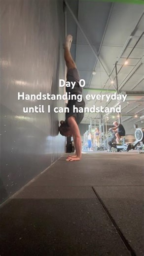Day zero - the journey to handstand glory