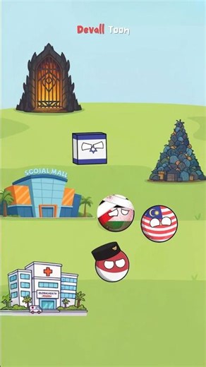 Which One You Think Best Place for Them? #countryballs