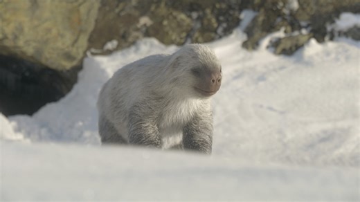 Meet the snow sloths of the Pleistocene in Prehistoric Planet: Ice Age, narrated by Tom Hiddleston. Premieres November 26 on Apple TV #PrehistoricPlanetIceAge #NationalFossilDay #AppleTV #AppleTVPlus | Apple TV