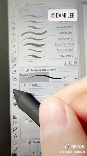 Why should you draw lineart on a vector layer? Two words: vector eraser! Check out how to use it in this video by @dami.lee #csptips #clipstudiopaint #クリスタ #vector_art