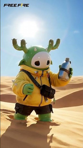 Kactus' Desert Treasure Hunt! Finds a green oasis and hidden secrets | Free Fire Official