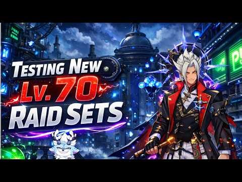 TESTING LV.70 BEHEMOTH, GLIMMERSCALE AND MALICE RAID SET | MAGIBLADE | CRYSTAL OF ATLAN