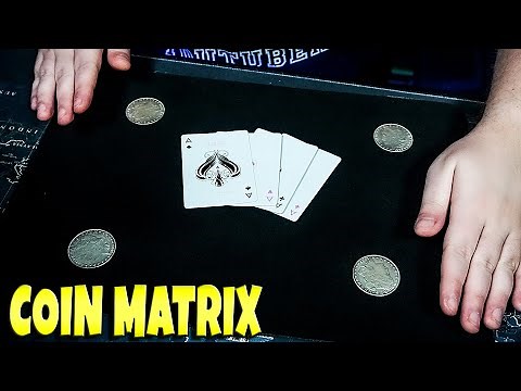 COIN MATRIX Tutorial - Kartentrick mit Münzen
