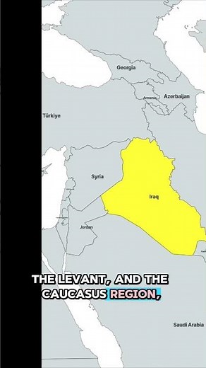 #Iraq #MiddleEast #WorldMap #Geography #IraqMap2025 #Geopolitics #mapsworld #history #geography