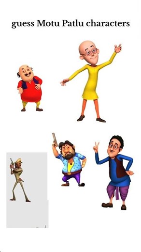 Guess the Motu Patlu Character 😲 | 3 Second Challenge ⏳ | Kids Fun Quiz 🎉