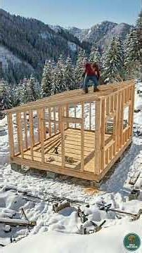 Is This the Perfect Winter Tiny House? #tinyhouse