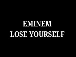 Eminem - Lose Yourself Lyrics[HD].