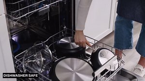 All-Clad HA1 Expert Hard Anodized Nonstick Fraying Pan 10" Skillet, Dishwasher-Safe, Oven-Safe Up to 500°F Compatible with All Stovetops (Gas, Electric & Induction) - Black