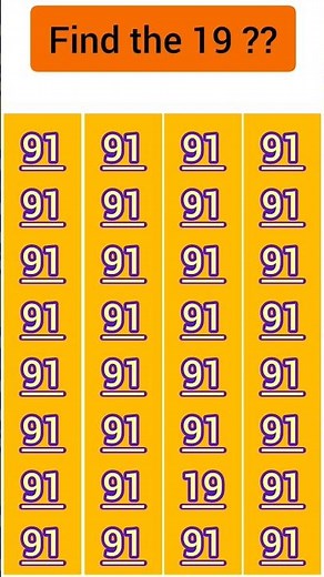 find the 19 ?? #Maths #short #new #math #education #magic #puzzle #mathematics
