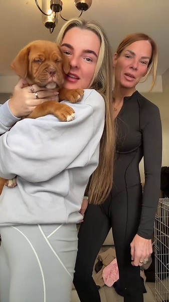 Linked ♥️ — short clip of baby snuggling and outfit chat