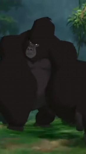 Jungle Paradise #tarzan #kerchak #gorilla #disney #animation
