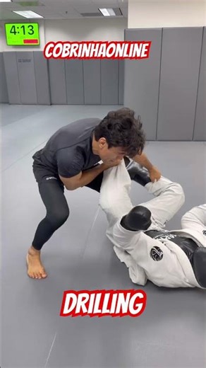 Drilling with Cobrinha | COBRINHA ONLINE #bjj #jiujitsu #martialarts