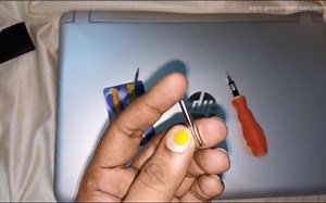 hp pavilion 15 a500 拆机(只拆后盖)