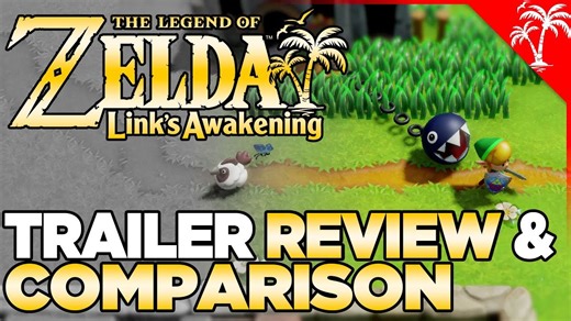 Zelda Links Awakening Switch - Trailer Review & Comparison