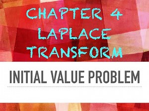 Solve Initial Value Problem (IVP) using Laplace Transforms [Example 2]