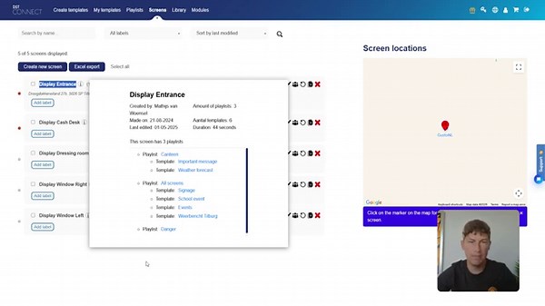 How to Add and Manage Screens in DST Connect | Full Setup Guide (ENG)