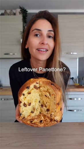 Leftover Panettone??? The days after Christmas, there’s always leftover Panettone or Pandoro and I love using it to make this cozy bread pudding. It’s delicious and custardy and makes the perfect dessert or brunch dish 🙌 Recipe : https://cookingwithayeh.com/panettone-bread-pudding/ #panettonebreadpudding #panettone #breadpudding | Cooking With Ayeh