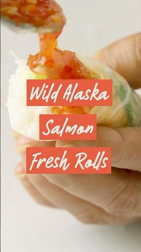 Wild Made Easy: Spicy Pink Salmon Fresh Rolls in 20 Minutes
