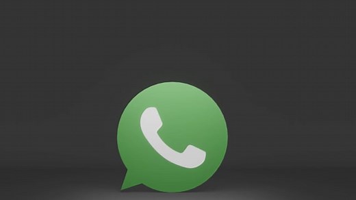 Whatsapp, 3D, Logo Whatsapp. Free Stock Video